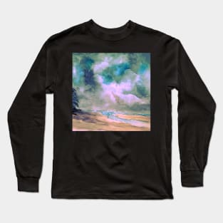 Vibrant Downpour Long Sleeve T-Shirt